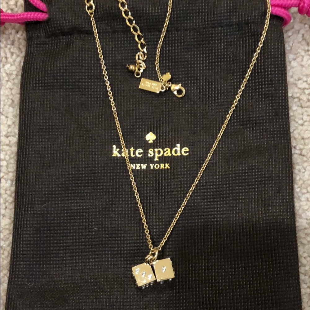 Kate spade dice necklace